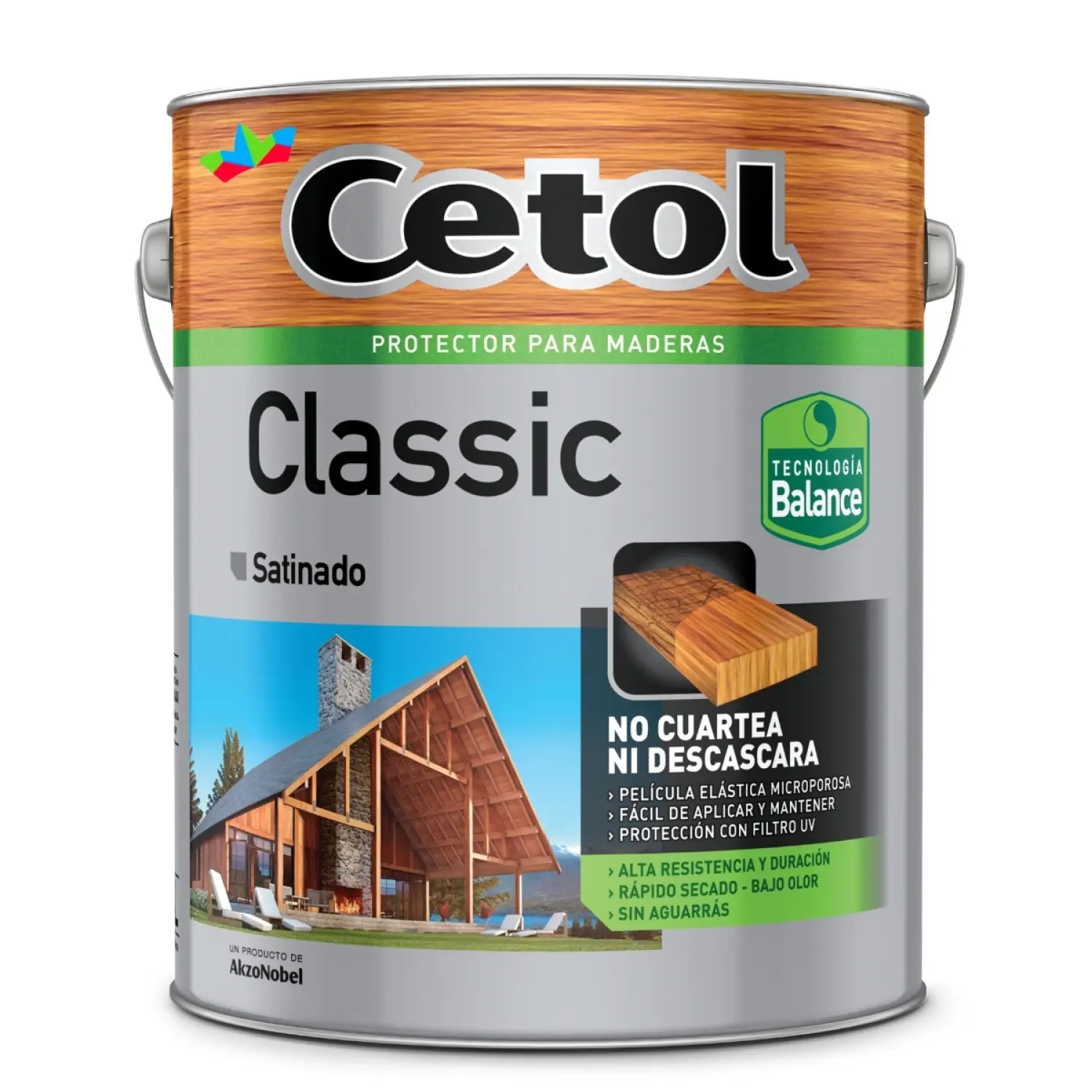 Cetol classic satinado cristal: protección y belleza para la madera