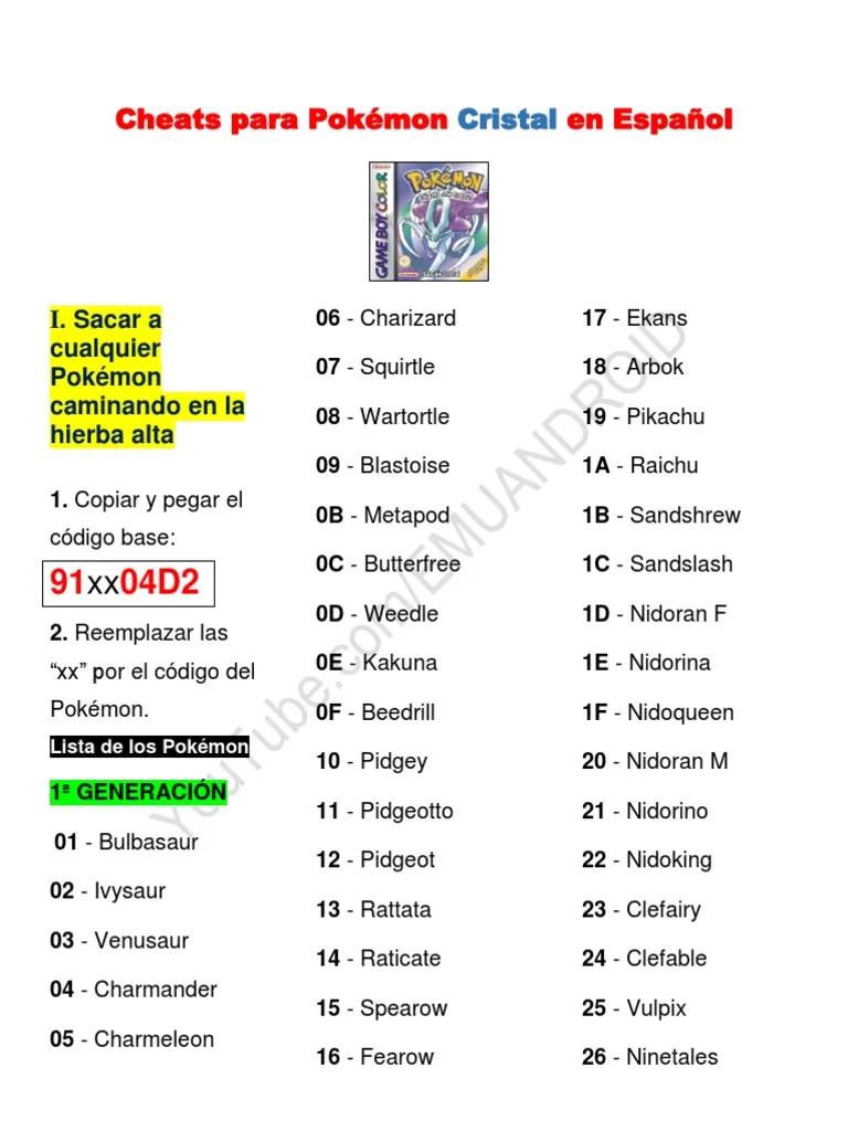 Trucos Pokémon Cristal: Cómo obtener caramelos raros - Cómo cambiar la hora de Pokémon cristal trucos pokemon cristal caramelo raro - Cómo cambiar la hora de Pokémon cristal