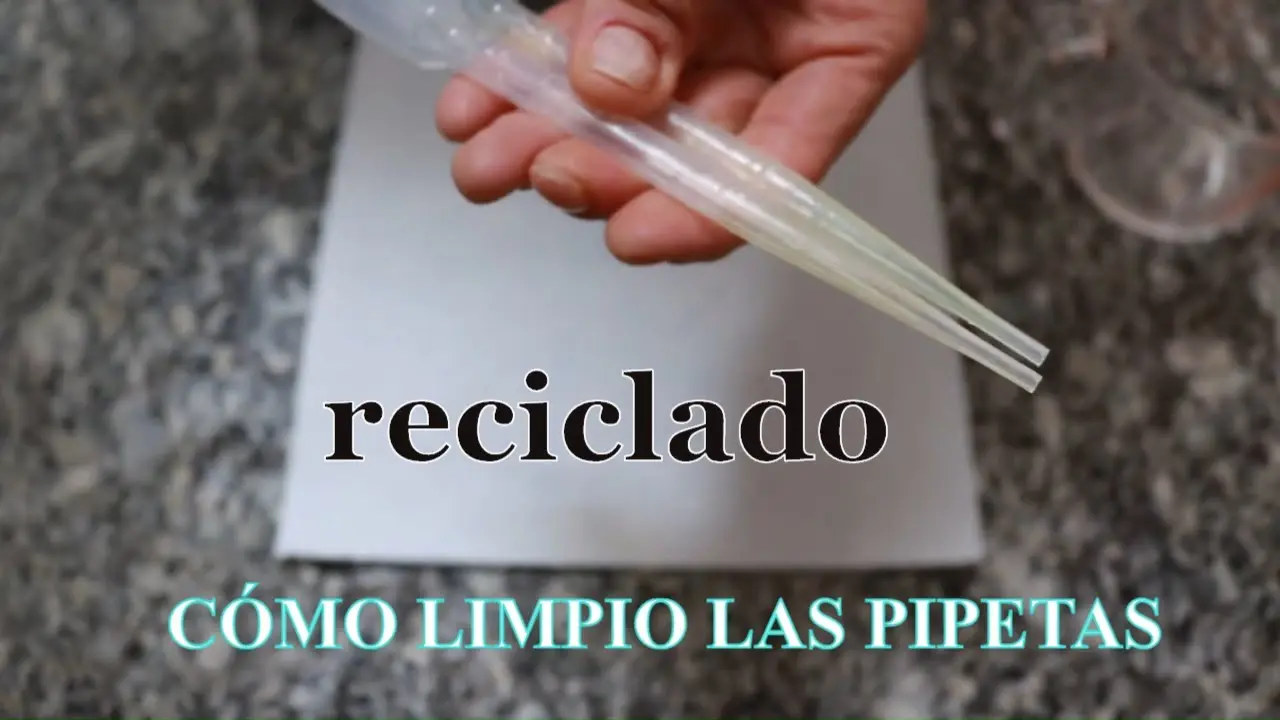 como limpiar pipetas de vidrio - Cómo descontaminar pipetas