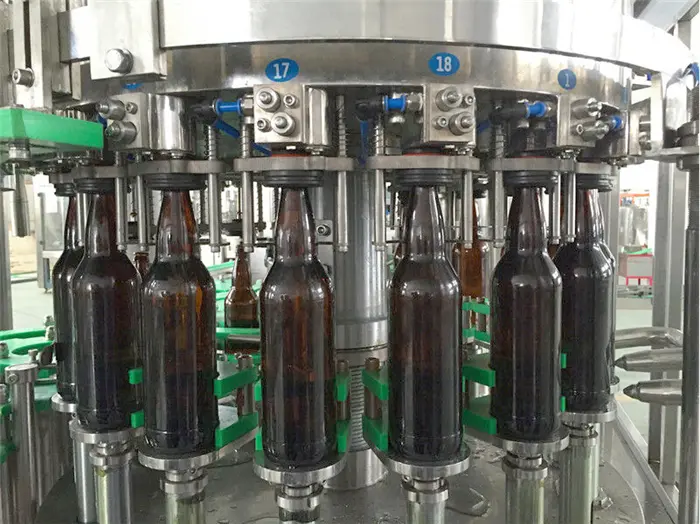 embotelladora de vidrio - Cómo funciona una embotelladora