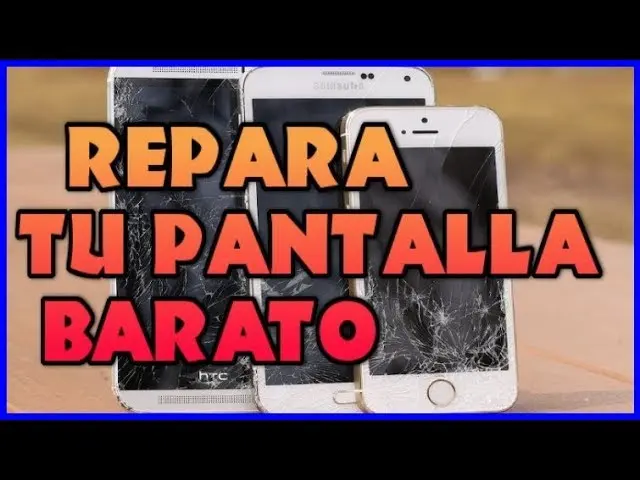 reparar vidrio astillado celular - Cómo se llama el pegamento para pantallas de celulares