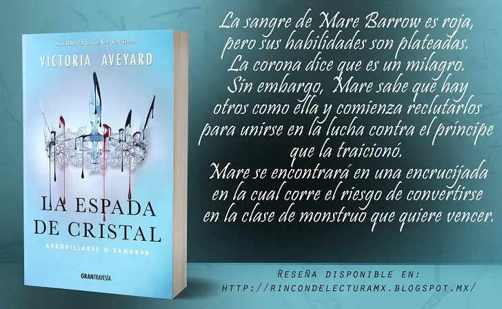 la espada de cristal resumen - Cómo se llama el segundo libro de la Reina Roja