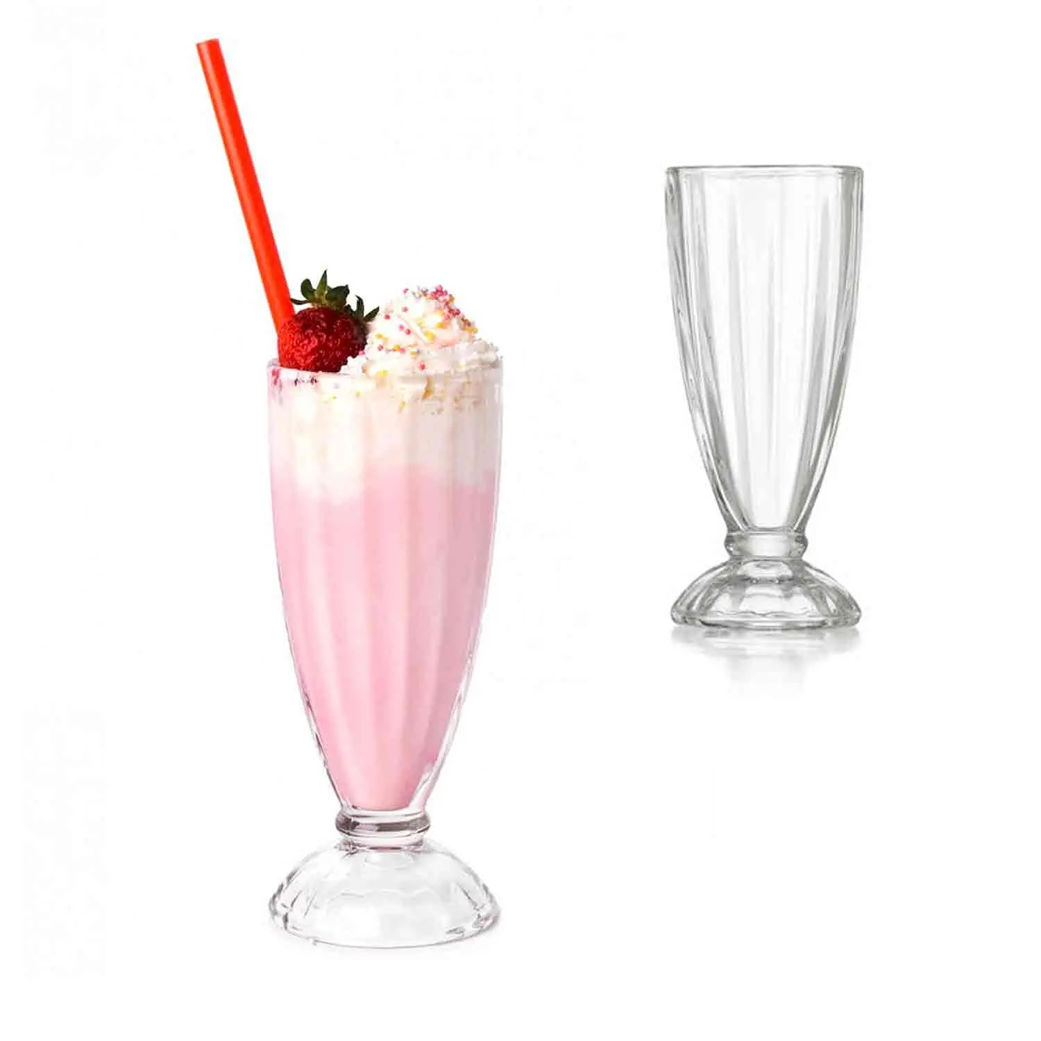 Vasos de vidrio para malteadas: la mejor opción para tus bebidas