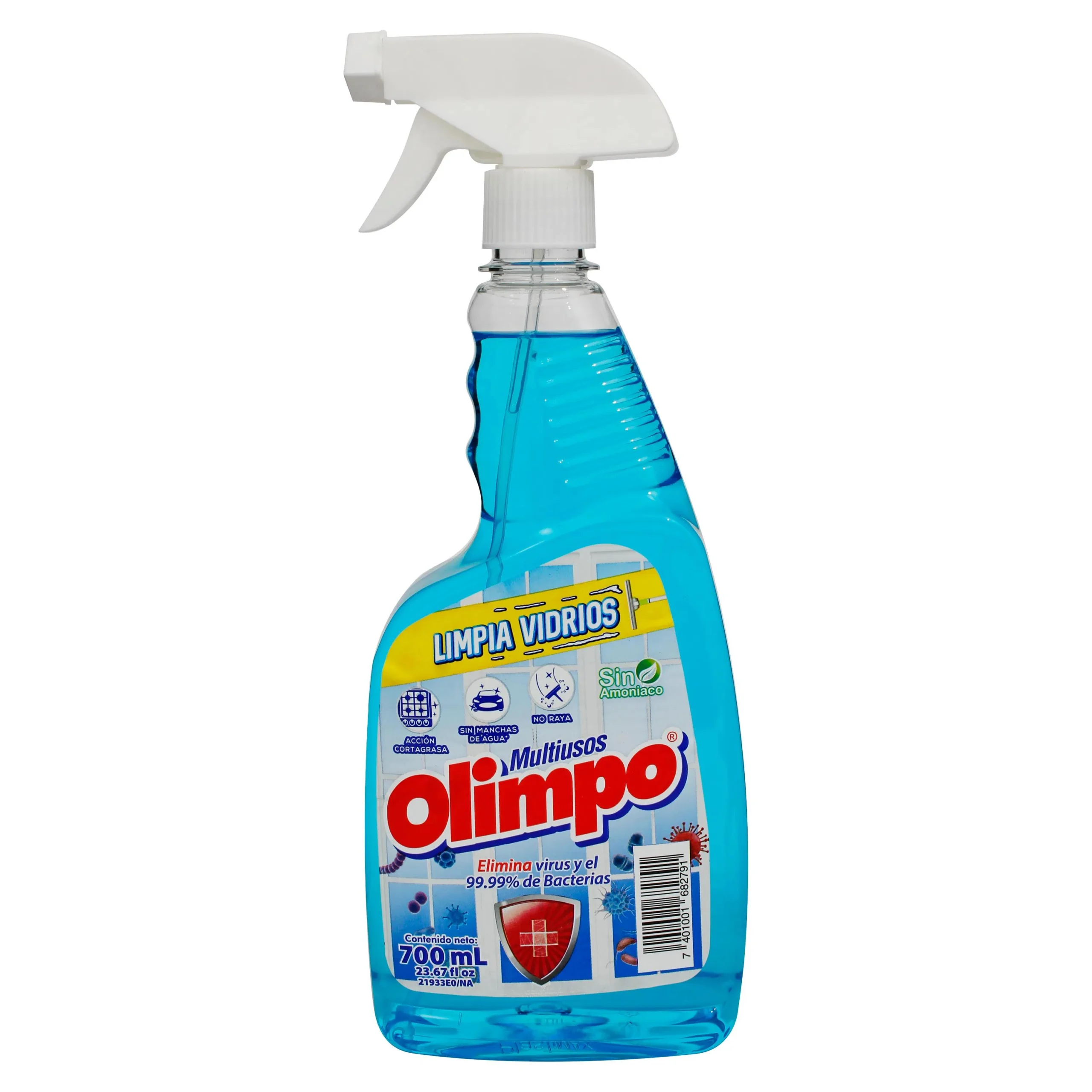 Cómo utilizar el limpiador de vidrios windex® original