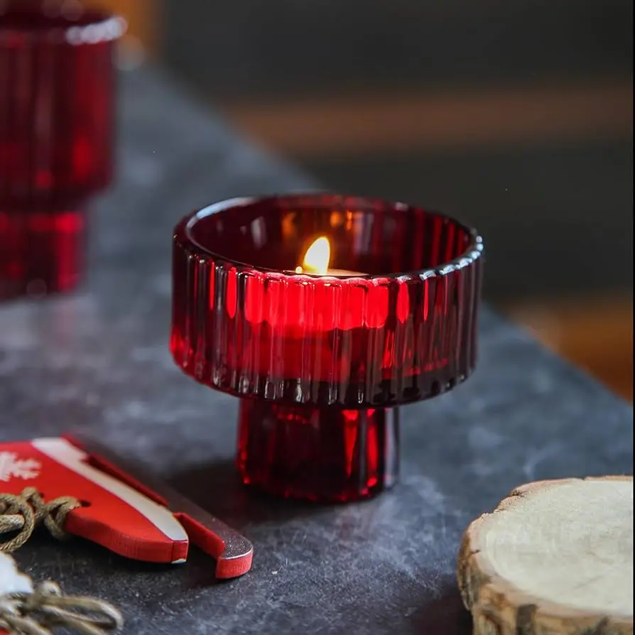 Bases de vidrio para velas: elegancia y versatilidad
