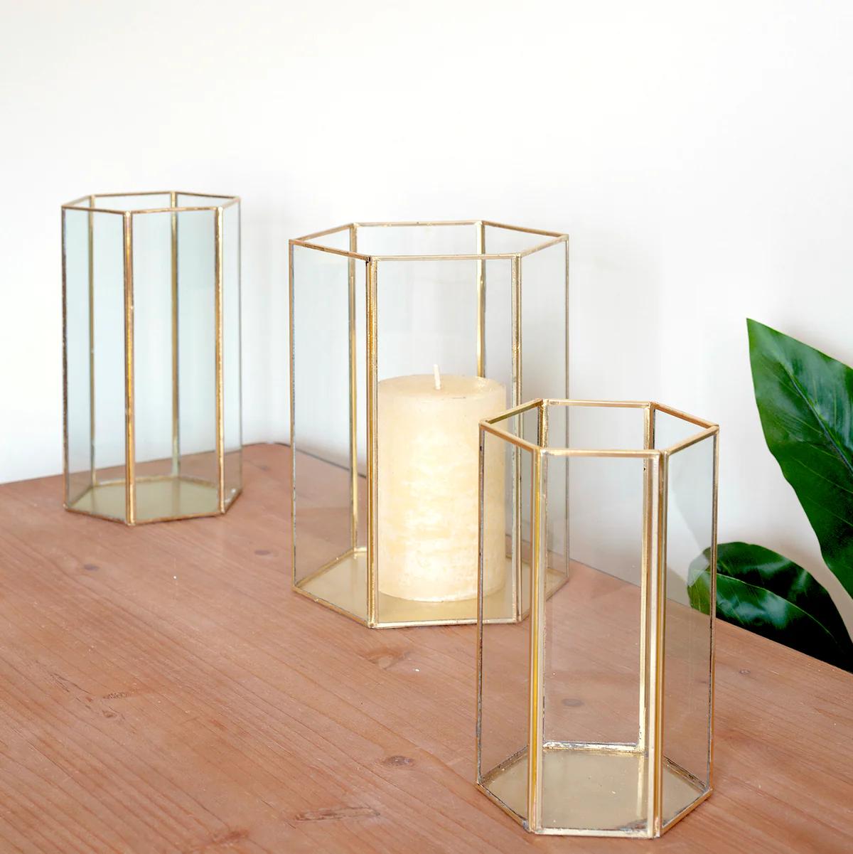 Fanales de vidrio: iluminación elegante y versátil