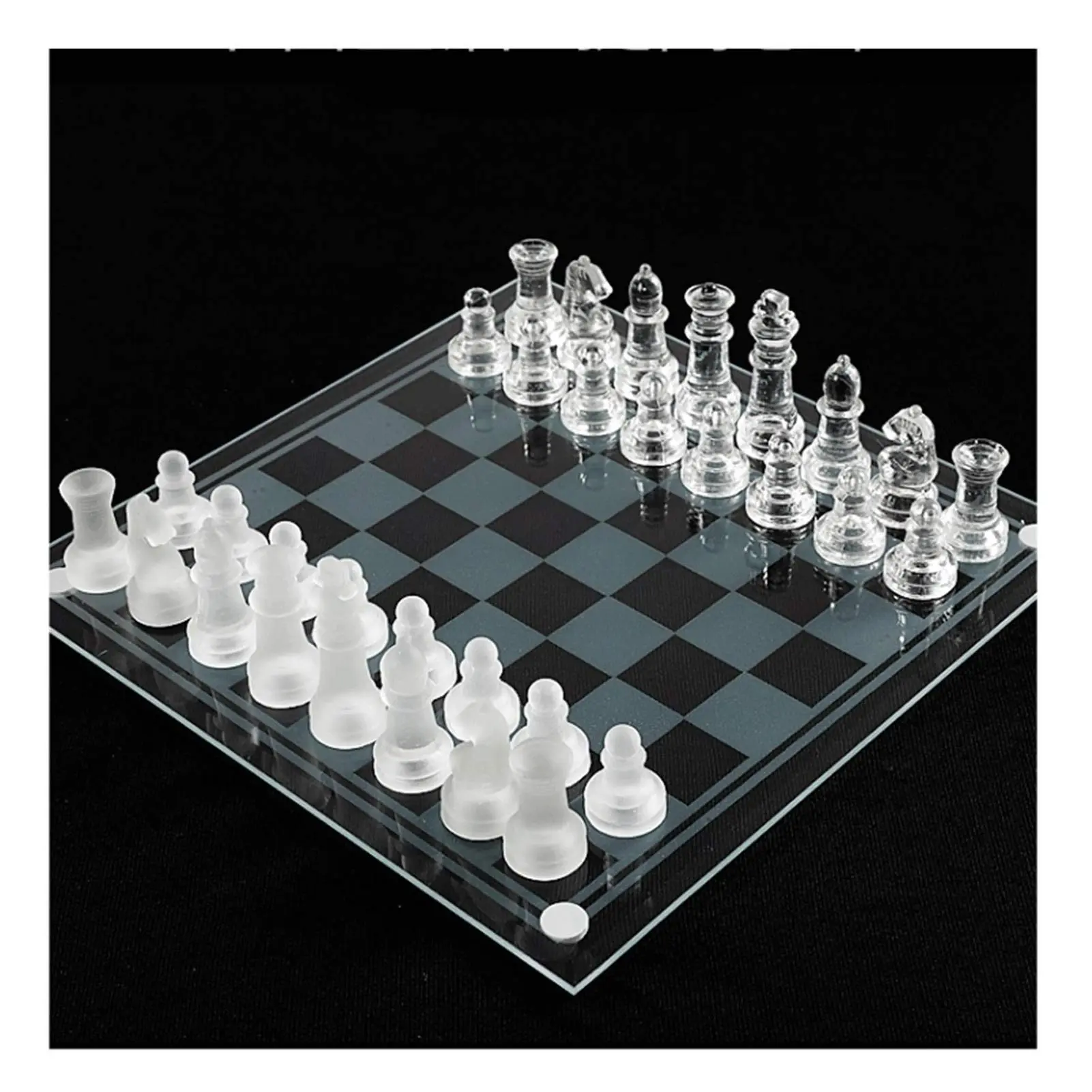 ajedrez de vidrio - Cómo va la pieza de ajedrez