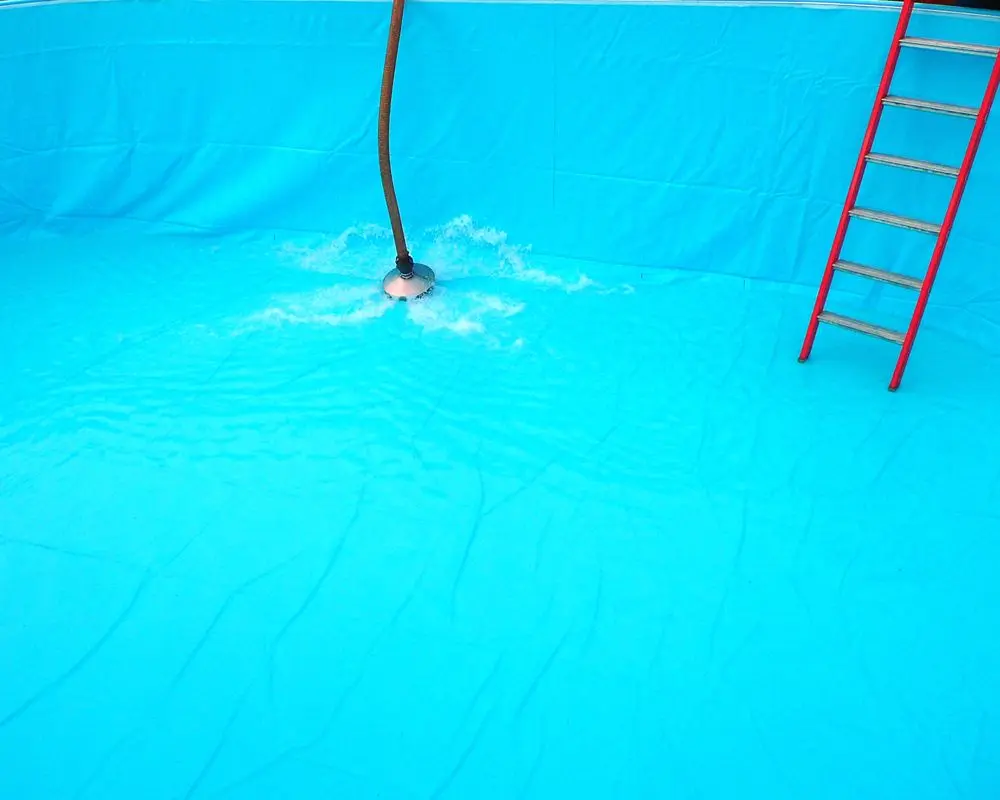 como vaciar una piscina de fibra de vidrio - Cómo vaciar el final de la piscina