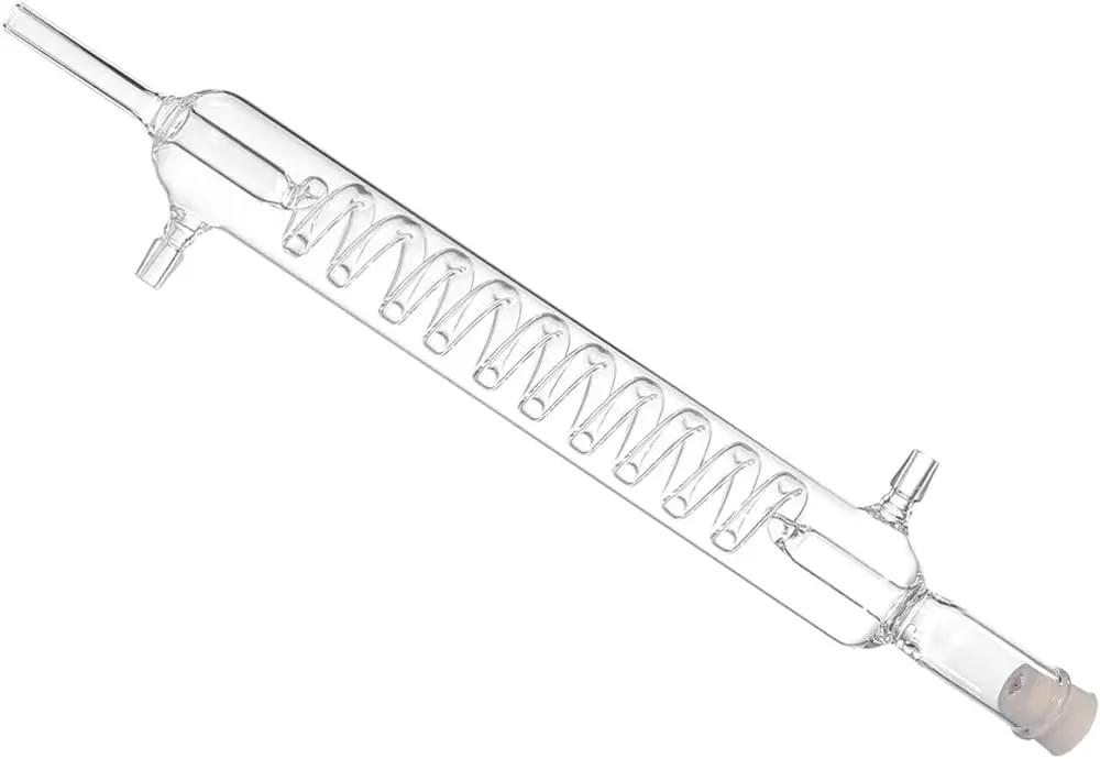 condensador vidrio para laboratorio - Cuál es la función del condensador de espiral