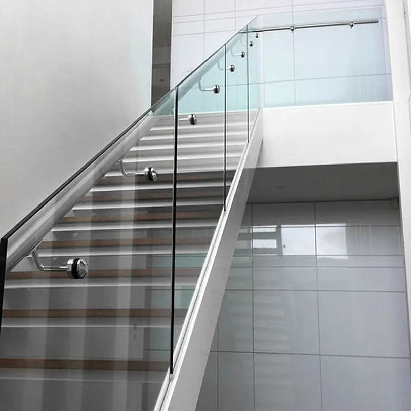 barandales de cristal templado para escaleras - Cuánto cuesta el metro de barandal