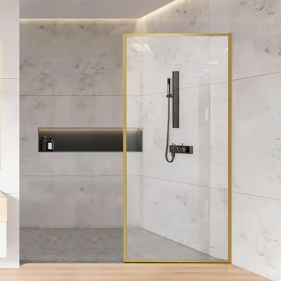 puerta cristal ducha - Cuánto debe medir la puerta de una ducha