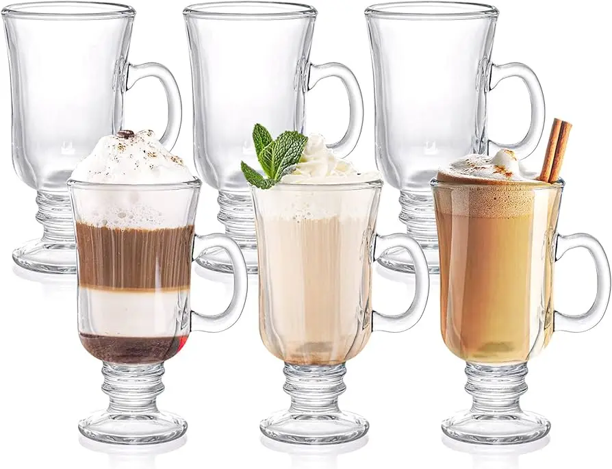 Tazas de vidrio para café capuchino: elegancia y sabor en cada sorbo - Cuánto mide un vaso de capuchino tazas de vidrio para cafe capuchino - Cuánto mide un vaso de capuchino