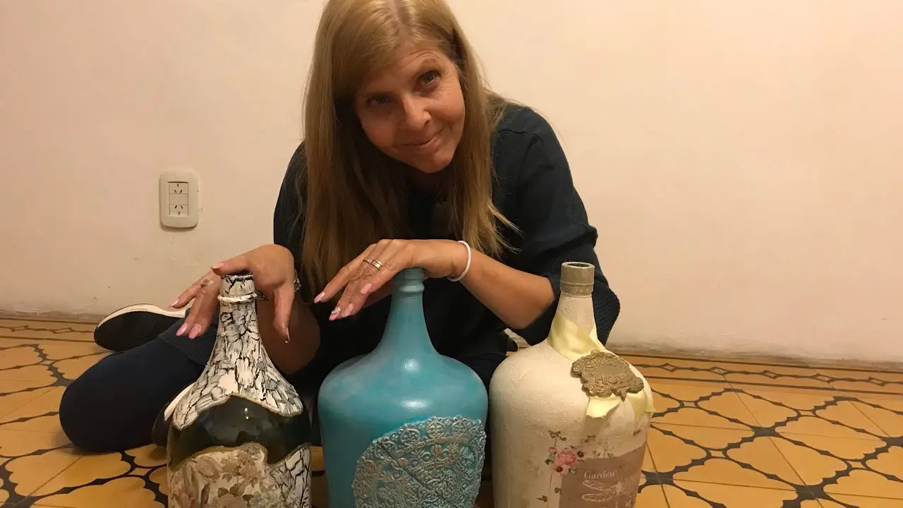¿Cómo decorar una damajuana de vidrio? - Cuánto pesa una damajuana de vino como decorar una damajuana de vidrio - Cuánto pesa una damajuana de vino