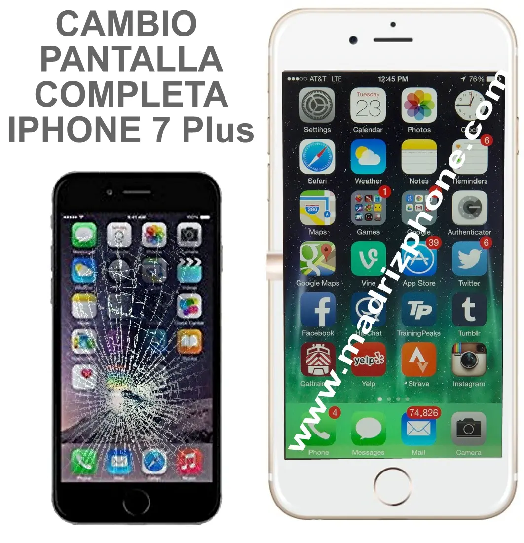 Cambiar el cristal del iPhone 7: precios y opciones - Cuánto sale cambiar la pantalla de un iPhone cambiar cristal iphone 7 precio - Cuánto sale cambiar la pantalla de un iPhone