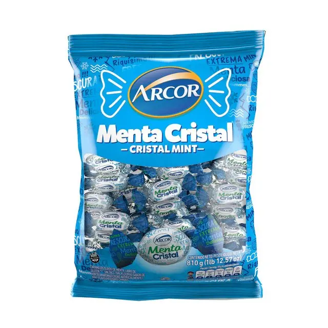 Bolsa de caramelos menta cristal - Cuántos caramelos vienen en una bolsa de Arcor bolsa de caramelos menta cristal - Cuántos caramelos vienen en una bolsa de Arcor
