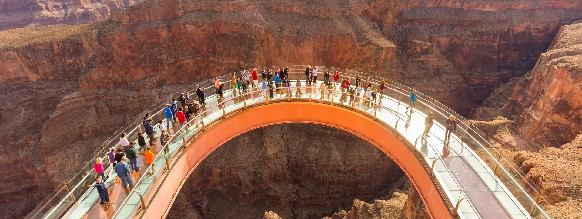 grand canyon puente de cristal - Dónde está el mirador del Gran Cañón