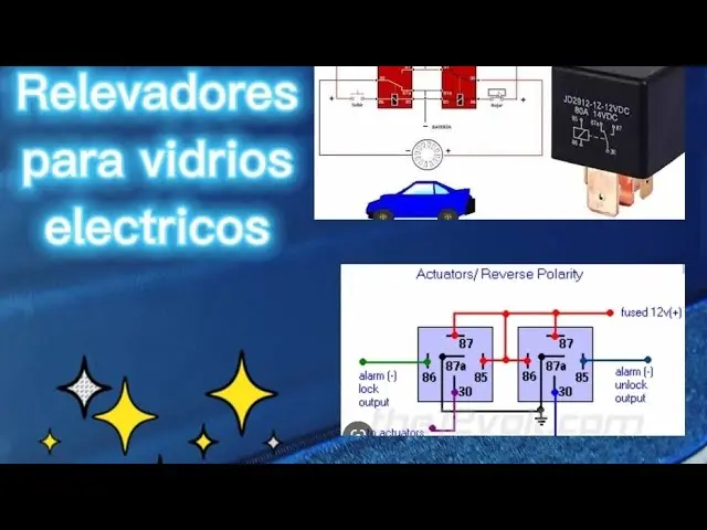Cómo instalar un relay para vidrios eléctricos - Dónde va colocado el relay como instalar un relay para vidrios electricos - Dónde va colocado el relay