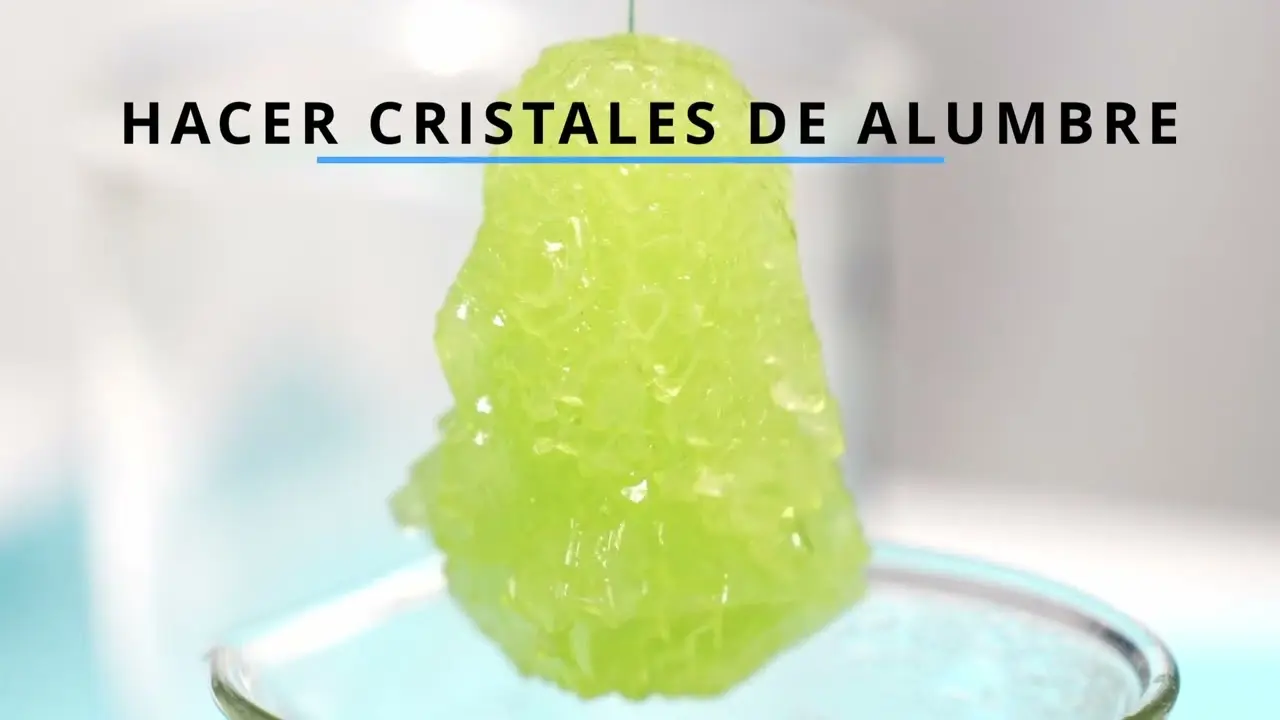 Cristales de alumbre: un experimento maravilloso - Por qué se cristaliza el alumbre de potasio cristales de alumbre experimento - Por qué se cristaliza el alumbre de potasio