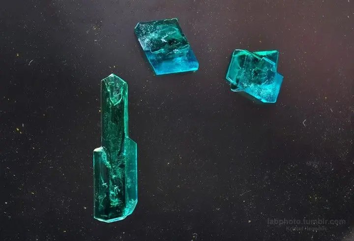 cristales de sulfato de niquel - Qué cristales forma el sulfato de cobre