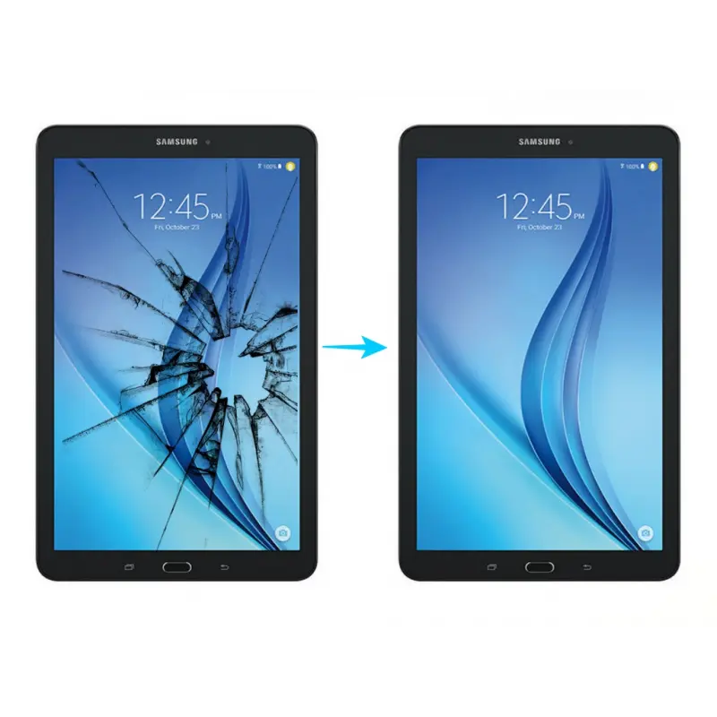 ¿cómo cambiar el vidrio táctil de una tablet?