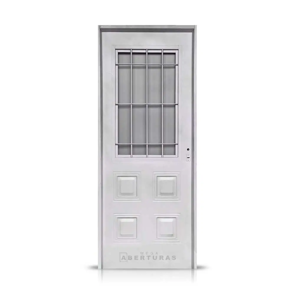 puerta de chapa con vidrio - Qué es la chapa de una puerta