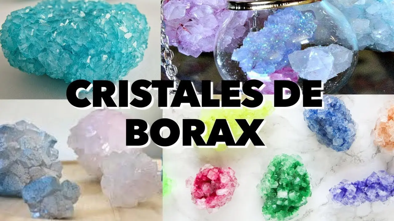cristales de borax explicacion - Qué es la cristalización de bórax