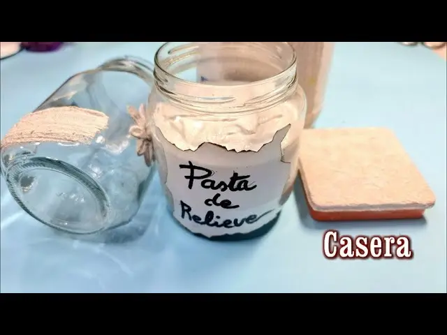 Cómo hacer pasta de relieve casera para vidrio - Qué es la pasta de relieve como hacer pasta de relieve casera para vidrio - Qué es la pasta de relieve