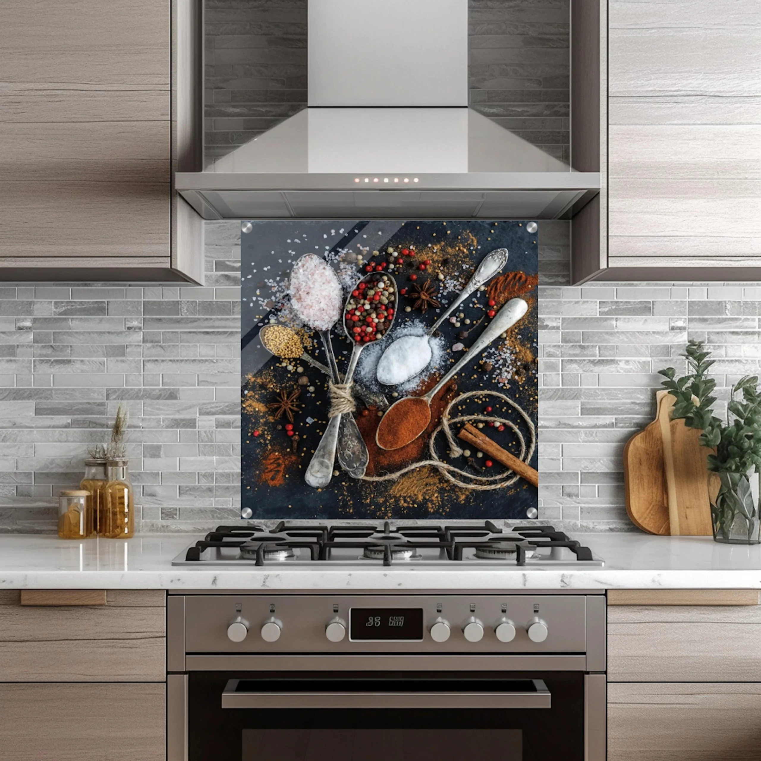 Salpicaderas para cocina en vidrio: estilo y funcionalidad