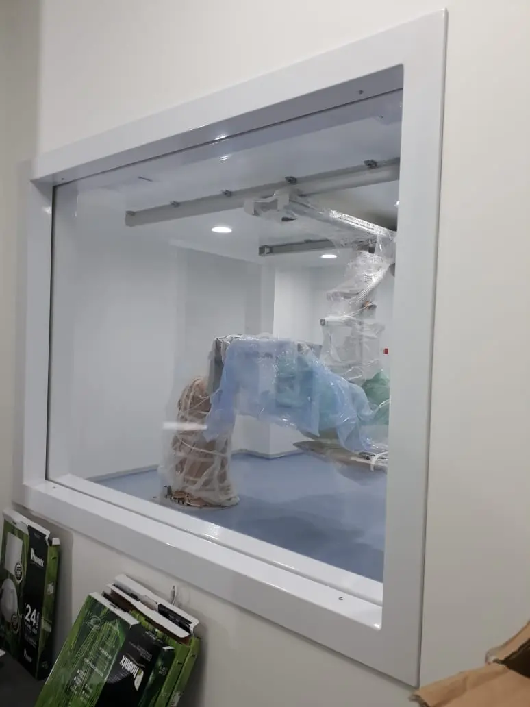 vidrio plomado para rayos x - Qué espesor de plomo para protección radiológica