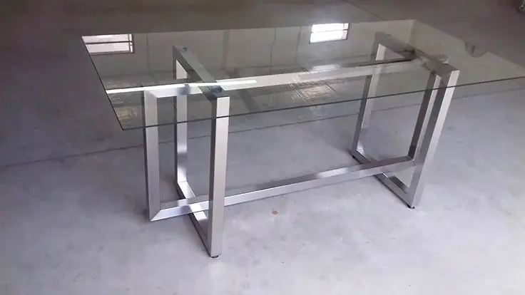 estructuras para mesas de cristal - Qué estructura tiene una mesa