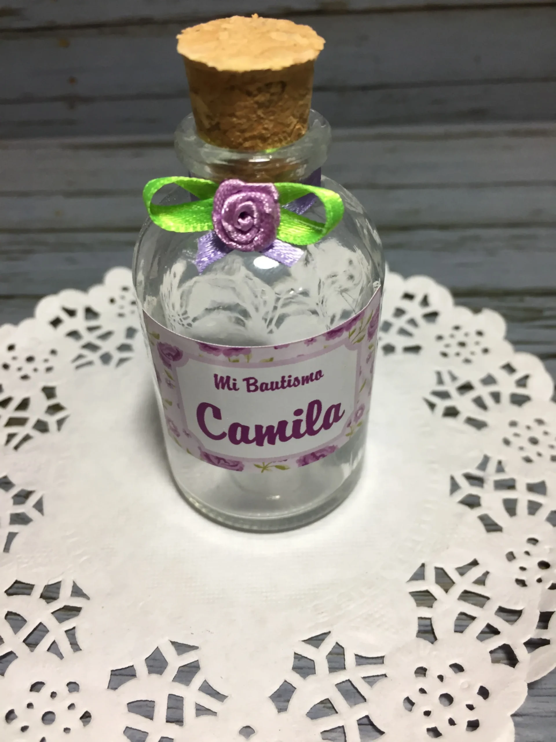 souvenirs con botellitas de vidrio - Qué lleva una botella de vidrio