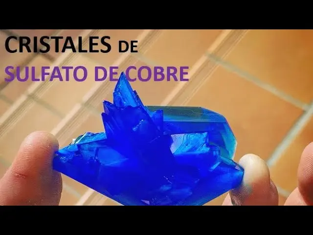 Cómo hacer cristales de sulfato de cobre - Qué método se usa para obtener cristales de sulfato de cobre a partir de una solución de sulfato de cobre como hacer cristales de sulfato de cobre - Qué método se usa para obtener cristales de sulfato de cobre a partir de una solución de sulfato de cobre
