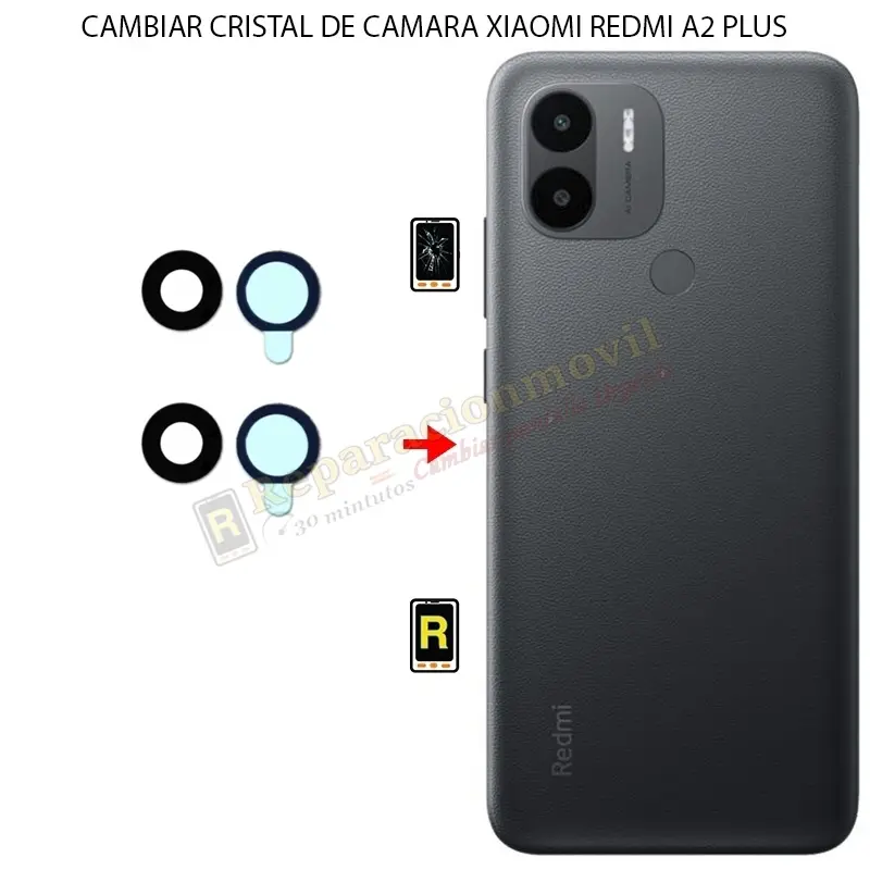 Cómo cambiar cristal cámara trasera xiaomi mi a2