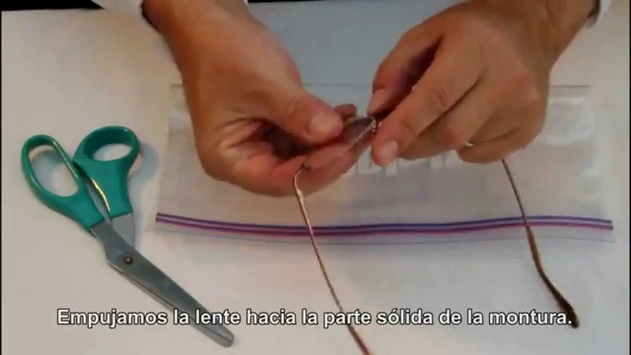 como colocar vidrio de lentes - Qué pegamento es bueno para pegar lentes