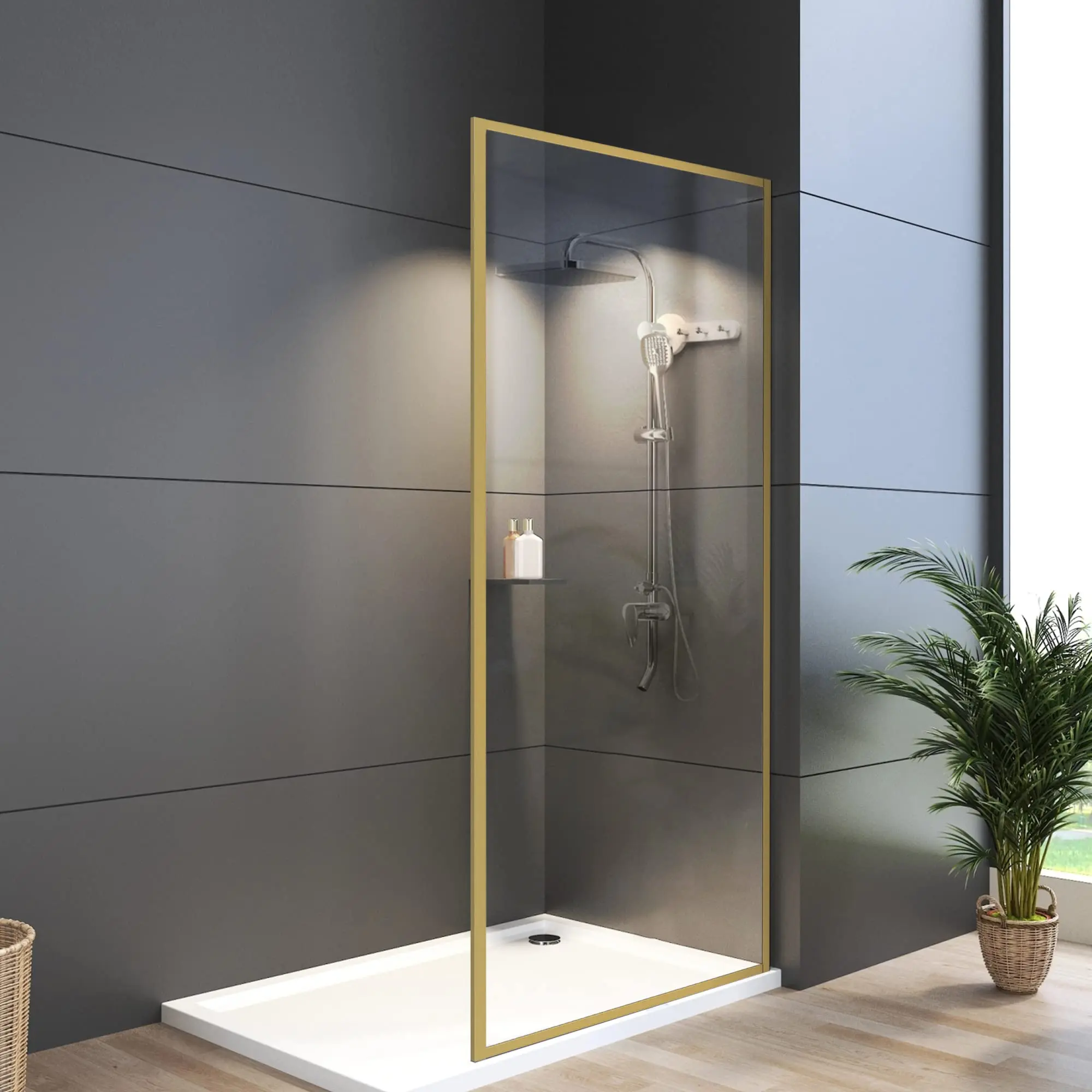 El cristal para ducha: una opción elegante y funcional - Qué son los paneles de ducha cristal para ducha - Qué son los paneles de ducha