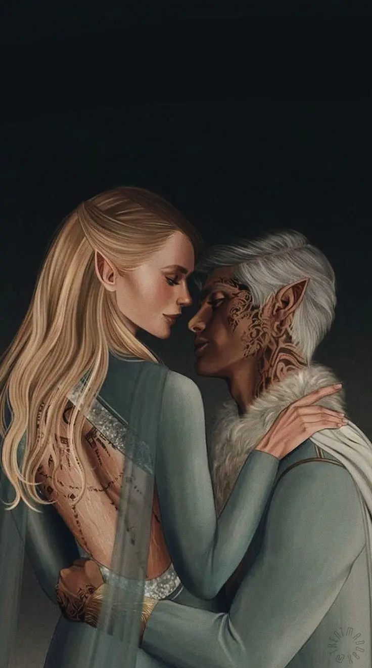 rowan trono de cristal - Quién es la pareja de celaena