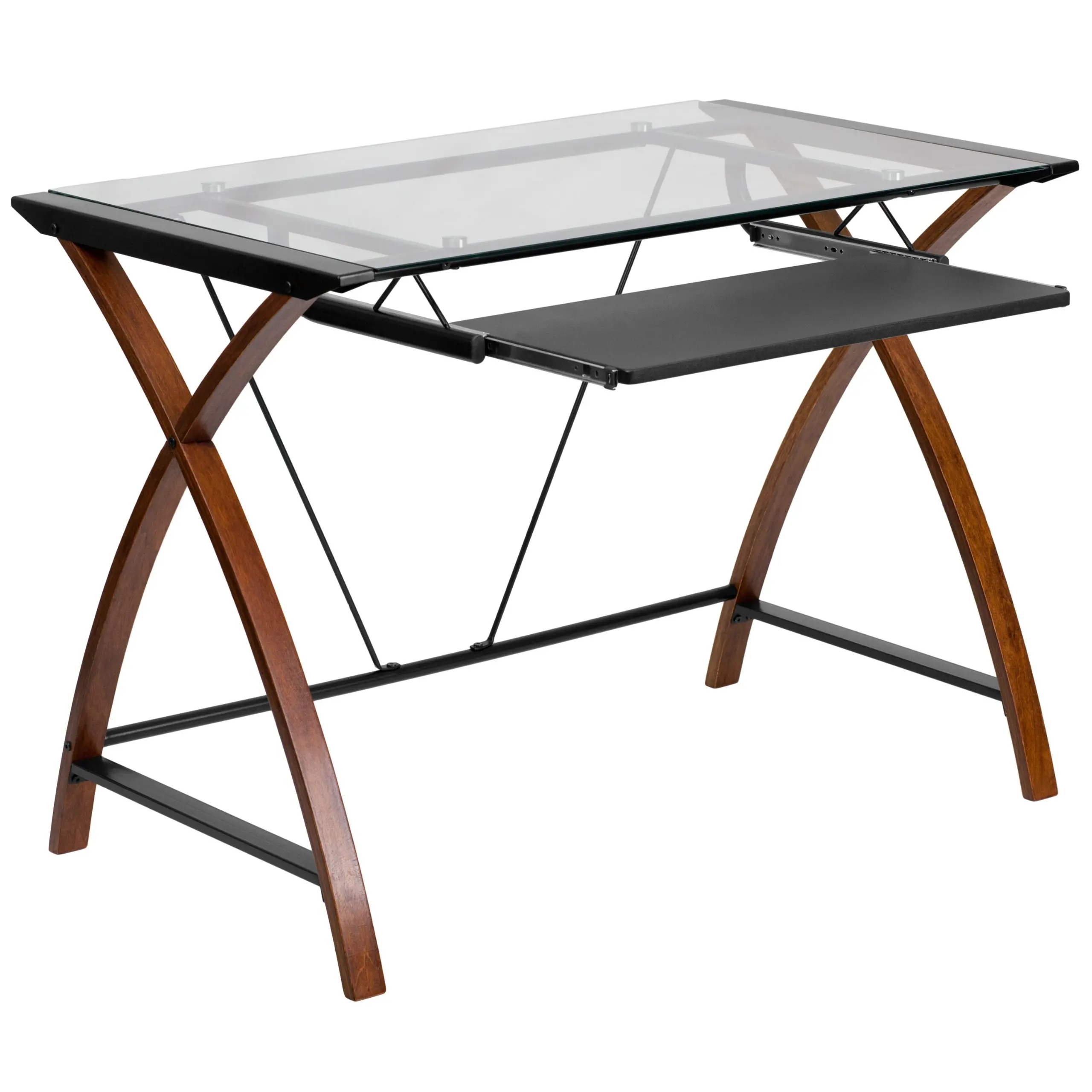Mueble para computadora de vidrio: estilo y funcionalidad en tu espacio de trabajo